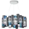 SLAMP lampe à suspension LA LOLLO LARGE (Gradient - Cristalflex® / Lentiflex®)