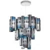SLAMP lampe à suspension LA LOLLO XL (Gradient - Cristalflex® / Lentif...