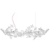 SLAMP lampe à suspension HANAMI LARGE (Prisme avec câble rouge - Lentiflex)