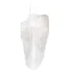 SLAMP lampe à suspension AVIA LARGE (White fade - Cristalflex® / Lentiflex®)