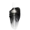 SLAMP lampe à suspension AVIA MEDIUM (Black fade - Cristalflex® / Lent...