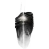 SLAMP lampe à suspension AVIA SMALL (Black fade - Cristalflex® / Lenti...