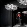 SLAMP lampe à suspension CLIZIA LARGE (Fumé - Opalflex® / Lentiflex®)