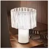 Slamp Accordéon Lampe de table E27 et E14, ACRTM00WHT00000000EU,