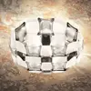 Slamp Mida plafonnier, Ø 67 cm, platine/blanc