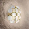 SLAMP lampe murale applique MIDA APPLIQUE (White Gold - Lentiflex® / Opalflex®)