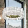 SLAMP lampe à suspension ACCORDÉON Accordeon (3000K Prisme / Gold - Lentiflex)