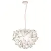 Slamp Veli Foliage suspension blanc-rouge Ø 45cm