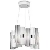 SLAMP lampe à suspension LA LOLLO (White - Cristalflex® / Lentiflex®)