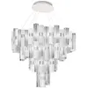 SLAMP lampe à suspension LA LOLLONA 4 (White - Lentiflex ® / Cristalfl...