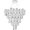 SLAMP lampe à suspension LA LOLLONA 5 (White - Lentiflex ® / Cristalfl...