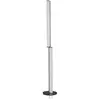 Slamp Lampe sur pied LED Modula torsadée, plissée, noire
