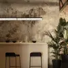 Slamp Suspension LED Modula Double, cristal, noir