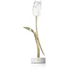 Slamp lampe de table LED rechargeable Tulip, pied blanc