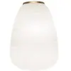 Foscarini RITUALS 1 SEMI-Applique murale Verre/Métal H34cm Blanc
