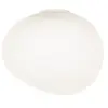 Foscarini GREGG MEDIA SEMI 1-Applique Verre /Métal H26cm Blanc