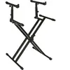Quiklok Ql742 - Stand Clavier X Double "Pro" Avec Deux Niveaux - Large