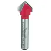 Bosch Mèche à rainurer en v série 20 (a) pour défonceuses Freud F03FR02857
