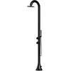 Douche en acier inoxydable sined moon d noir douche en acier inoxydabl...