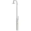 Sined - Douche Extérieure Murale En Acier Inoxyd Cm 183x6x40 Doccia Pula Parete Inox