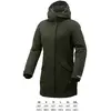 Tucano Urbano Veste Parka Femme 2in1 Verte Airborne Taille XL Certifiée Vélo CE