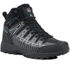 Trezeta 010724050 THUNDER MID WP Hiking shoe Homme BLACK GREY EU 45.5