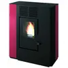 Nella - Poêle canalisé à granulés à partir de 9.2 Kw rouge