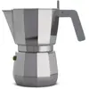 Moka Espresso - Alessi - 6 Tasses - Gris - Café moulu - Design moderne