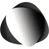 Alessi - Miroir mural Colombina - Noir - Acier - Designer Doriana & Ma...
