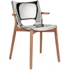 Alessi - Fauteuil Poêle Collection - Métal - Acier inoxydable poli mir...