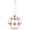 Alessi - Boule de Noël Delight - Rouge - Verre soufflé - Designer Nika...