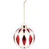 Alessi - Boule de Noël Delight - Rouge - Verre soufflé - Designer Nika...
