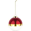 Alessi - Boule de Noël Delight - Rouge - Verre soufflé - Designer Nika...