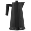 Alessi - Bouilloire électrique Plissé - Noir - Résine thermoplastique ...