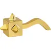Alessi - Santon Cubik - Or - Porcelaine - Designer Massimo Giacon