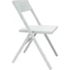 Chaise pliante et empilable Alessi Piana - Rouge - Plastique et fibre ...