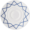 Alessi - Soucoupe La Bella Tavola - Bleu - Porcelaine fine - Designer ...