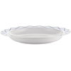 Alessi - Plat de service La Bella Tavola - Bleu - Porcelaine fine - De...
