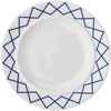 Alessi - Assiette à dessert La Bella Tavola - Bleu - Porcelaine fine -...