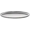 Alessi - Plateau Pleats - Métal - Acier inoxydable - Designer Jin Kura...