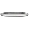 Alessi - Plateau Pleats - Métal - Acier inoxydable - Designer Jin Kura...