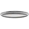 Alessi - Plateau Pleats - Métal - Acier inoxydable - Designer Jin Kura...
