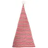 Bonnet de Nuit Rouge à Rayures