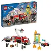 LEGO© - LEGO City 60282 L unité de commandement des pompiers, Jeu de c...