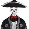 Masque Dia De Los Muertos Homme - WIDMANN - Noir - Adulte