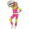 déguisement survet années 80 femme - l - rose - widmann 98813