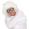 Perruque de Savant Fou - WIDMANN - Homme - Blanc - Accessoire de déguisement