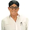 Perruque - WIDMANN - Zézé - courte noire - cheveux gominés