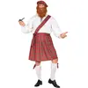 W WIDMANN MILANO Party Fashion - Costume Ecossais insolent, kilt, jupe écossaise, Écosse, Mardi gras