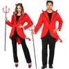 W WIDMANN MILANO Party Fashion - Costume diable, queue de pie, enfer, Satan, Mardi gras, Halloween